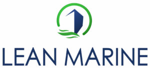 Lean Marine vertical logo